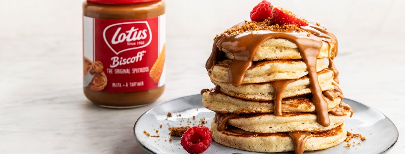 Biscoff American Pancakes Lotus Biscoff