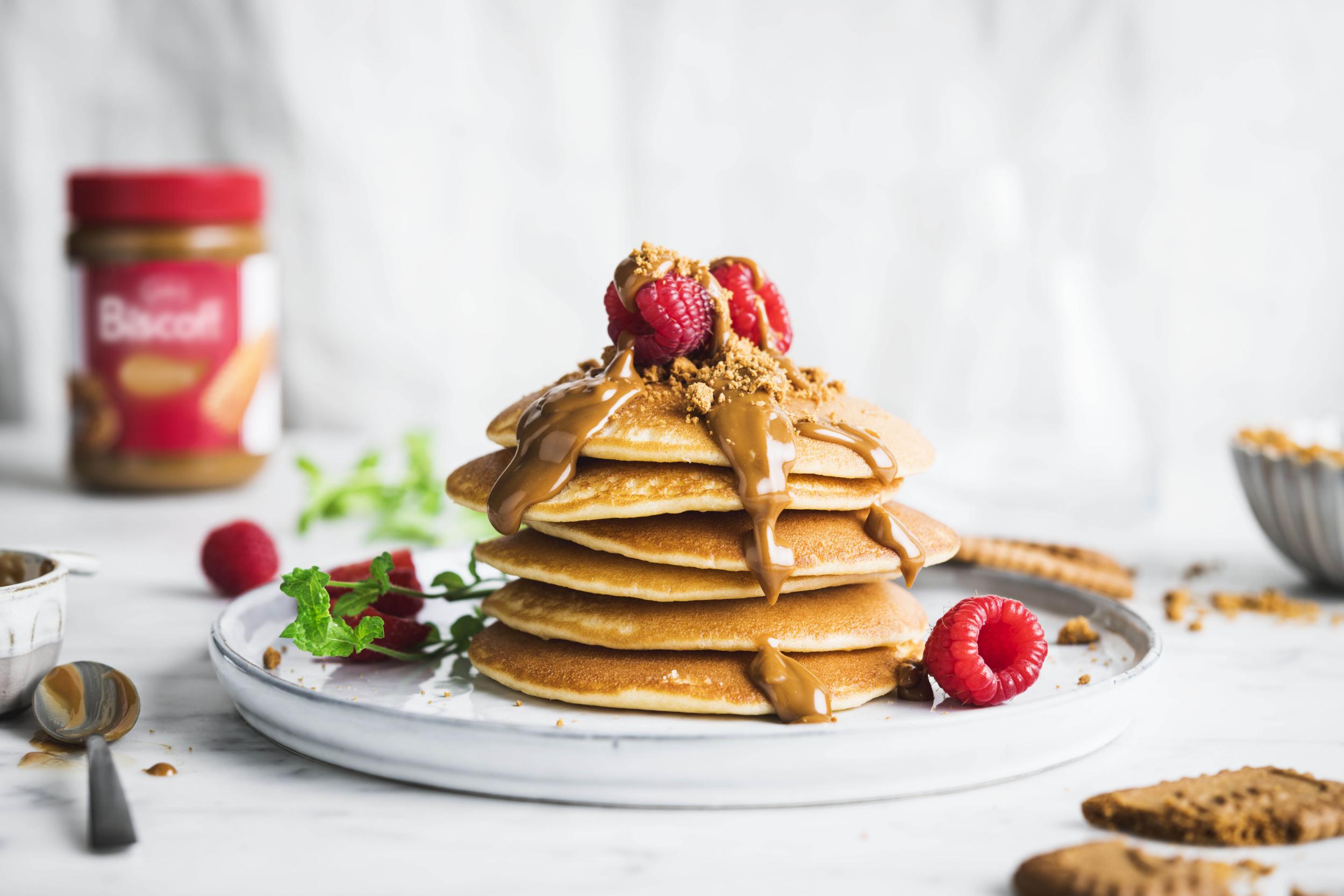 Biscoff Mini Pancakes