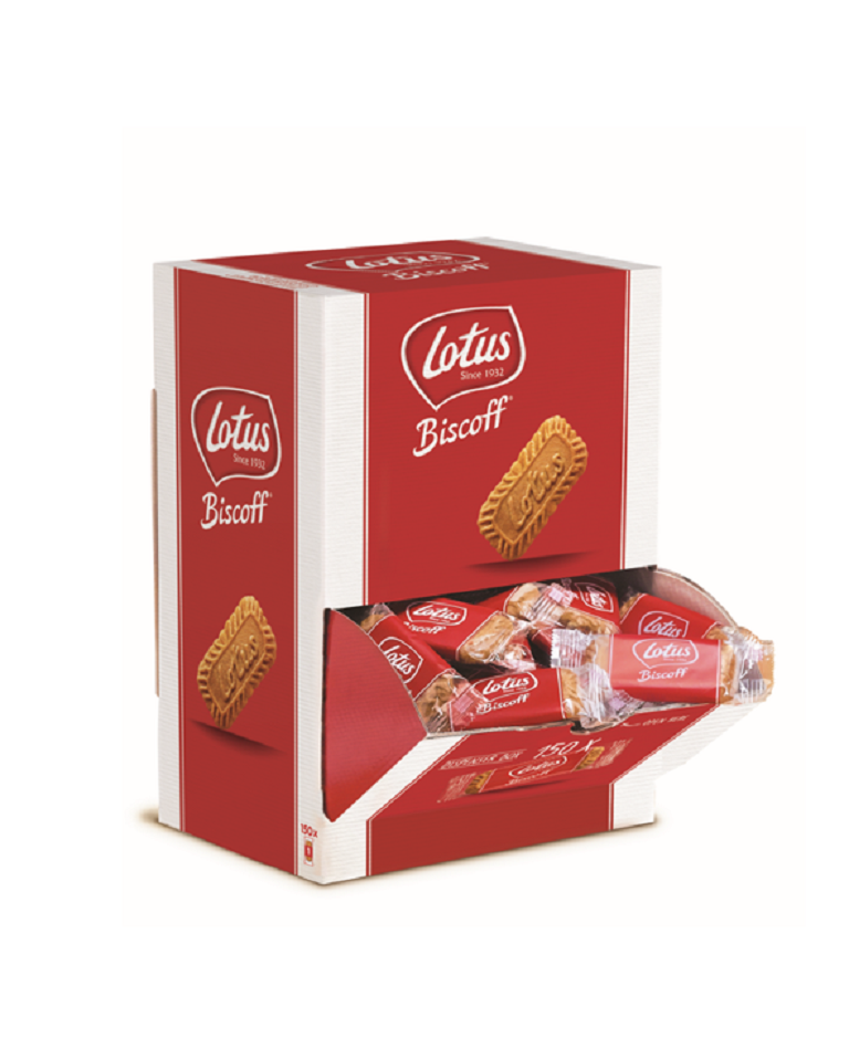 Lotus Biscoff 1-Count Individually Wrapped Cookie Sleeve - 300/Case