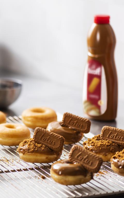 Lotus Biscoff Donuts